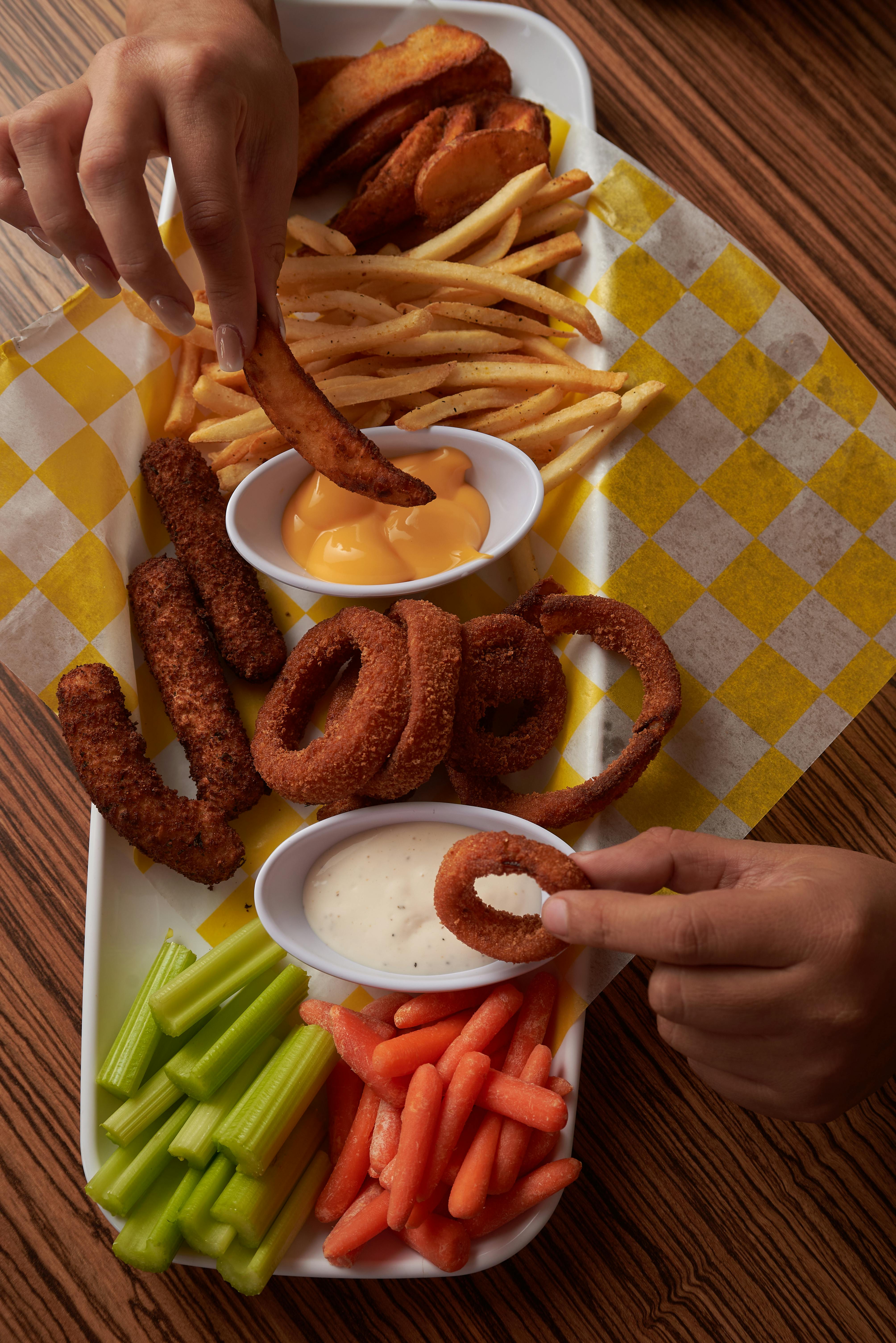 Chicharrones with Dipping Sauce