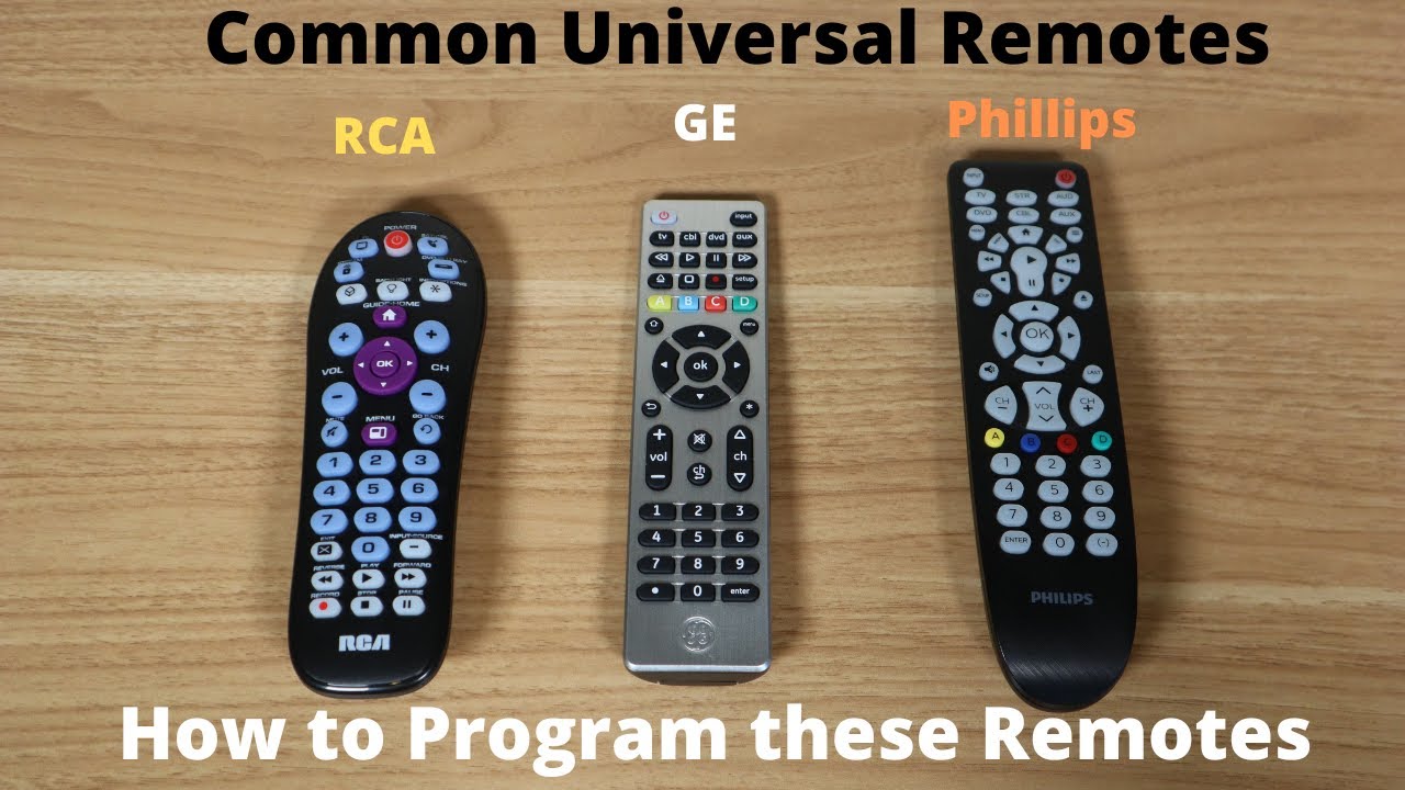 Universal Remote Programming Tips