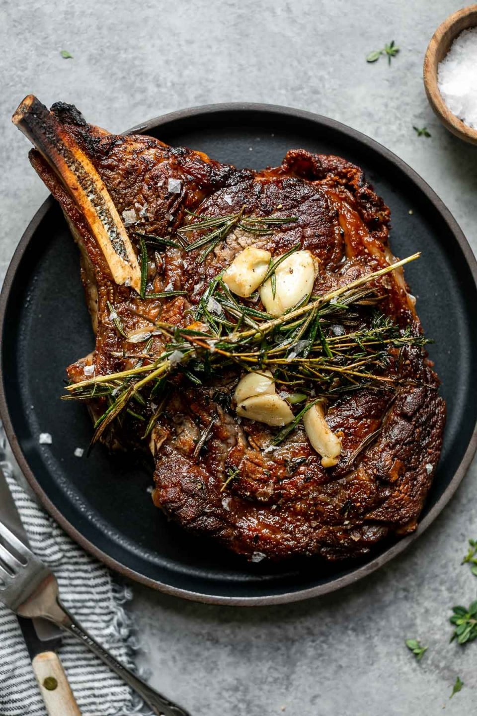 Perfectly Cooked New York Strip Steak