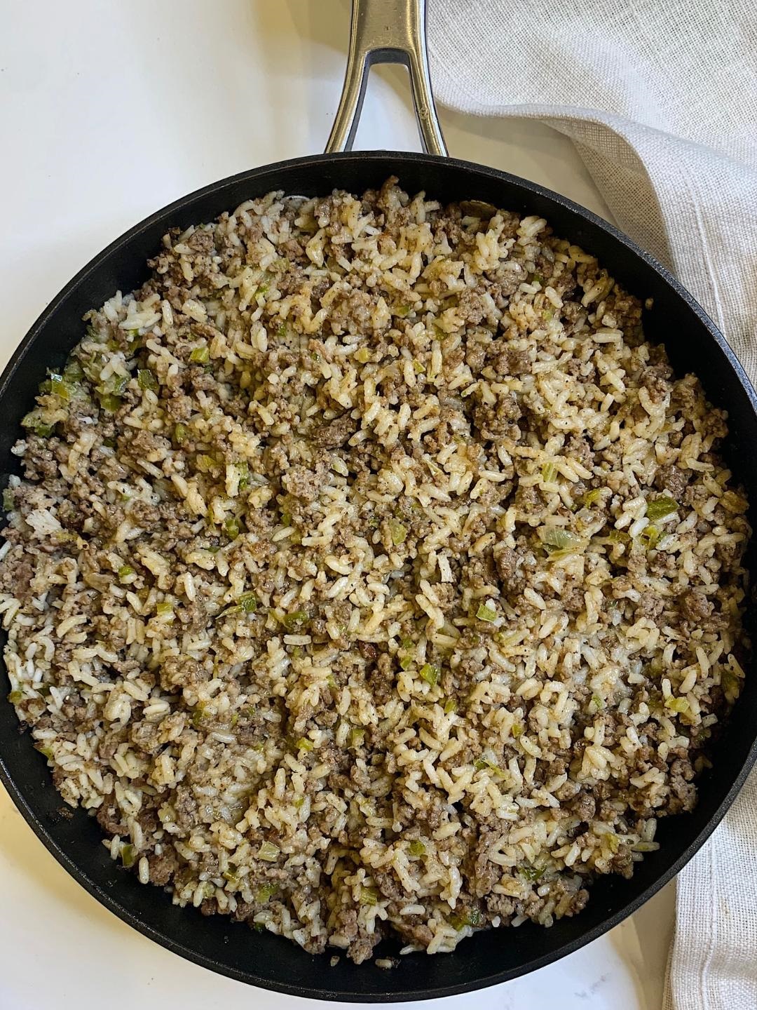 Delicious Dirty Rice Dish