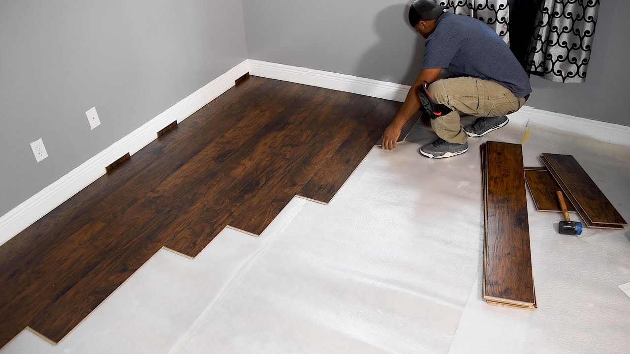 How to lay laminate flooring