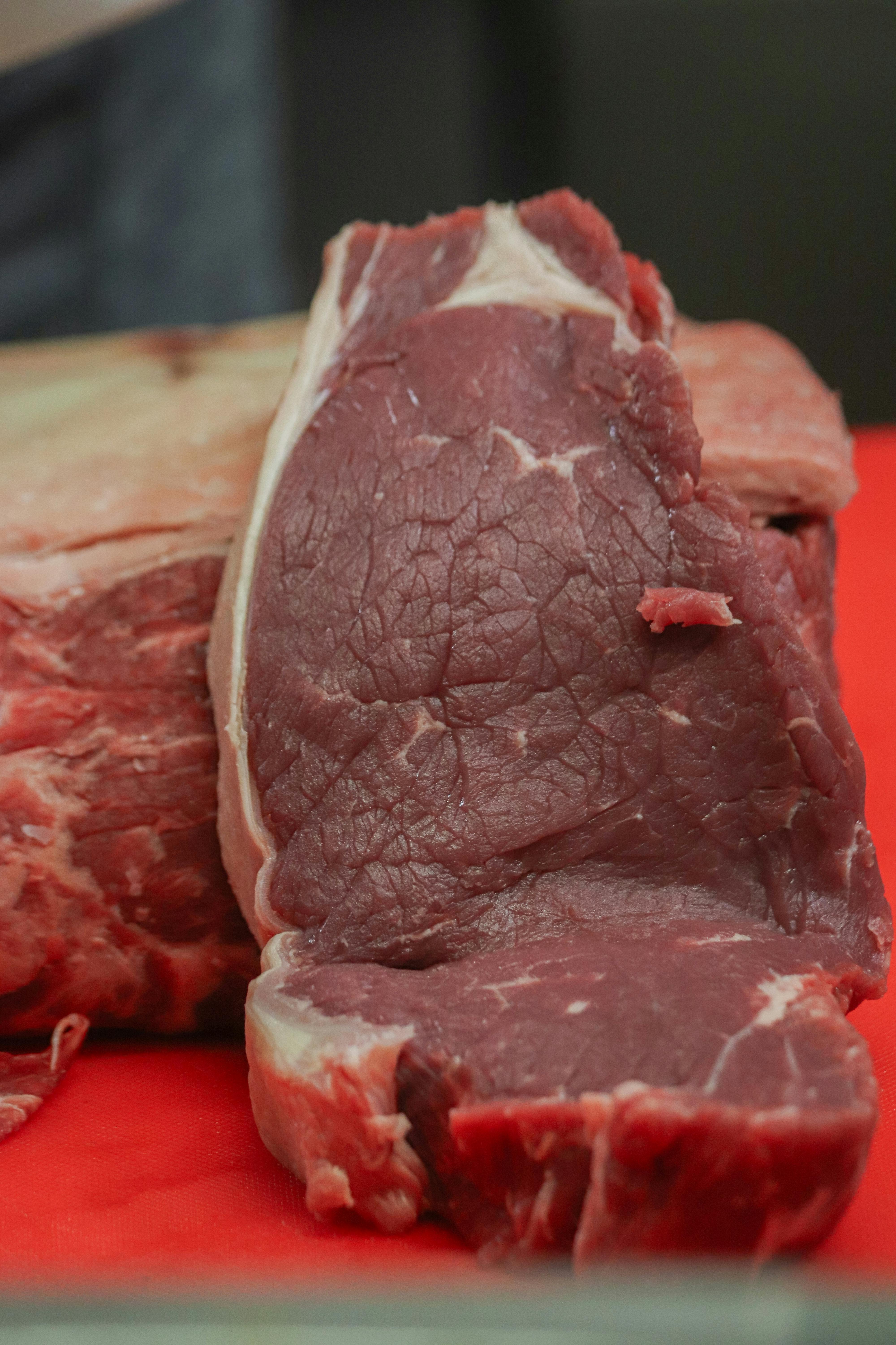 Searing Ribeye Steak